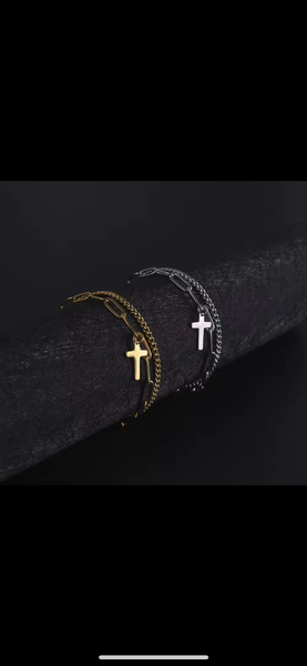 Bracelet croix élégante