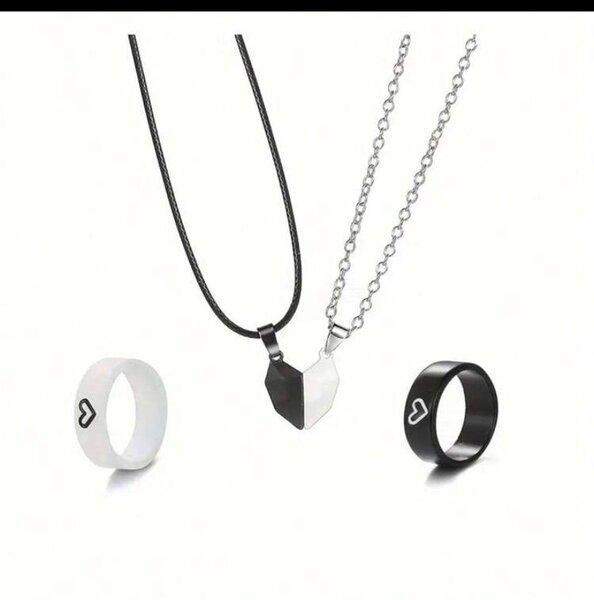 Set Bijoux Couples Cœur