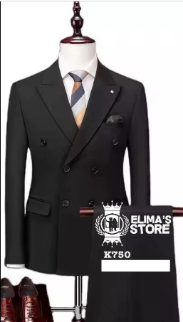 men's suit black