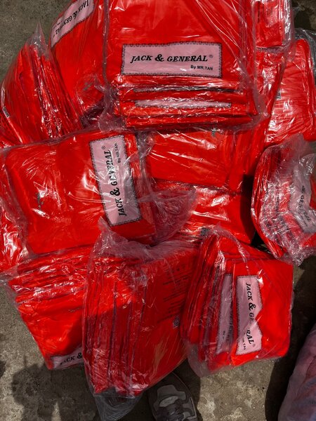 Eyelet jersey tshirt