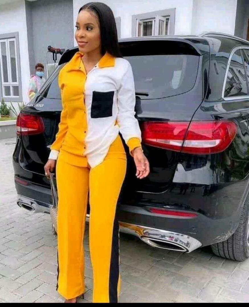 Ladies top and down available