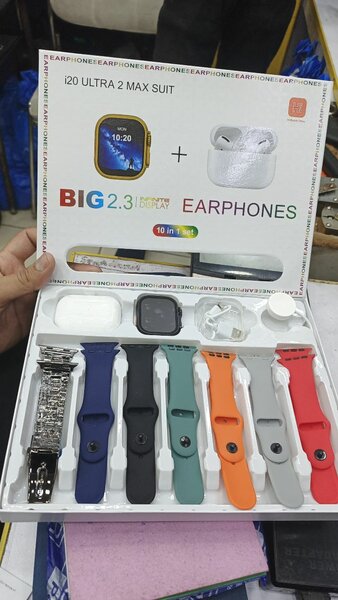 i20 Ultra max Big 2.3 Display Smart Watch