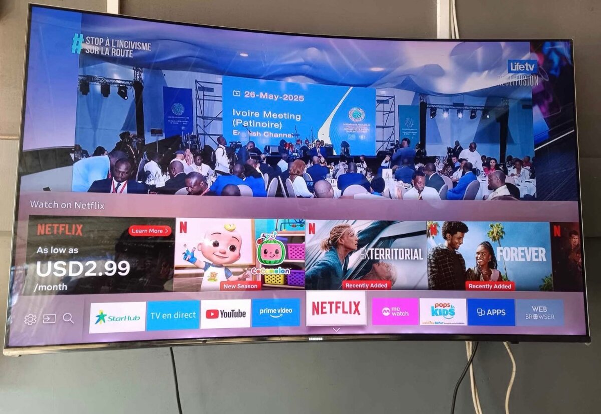 Téléviseur Intelligent 4K avec Android TV