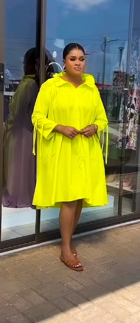 Women's Yellow Dress