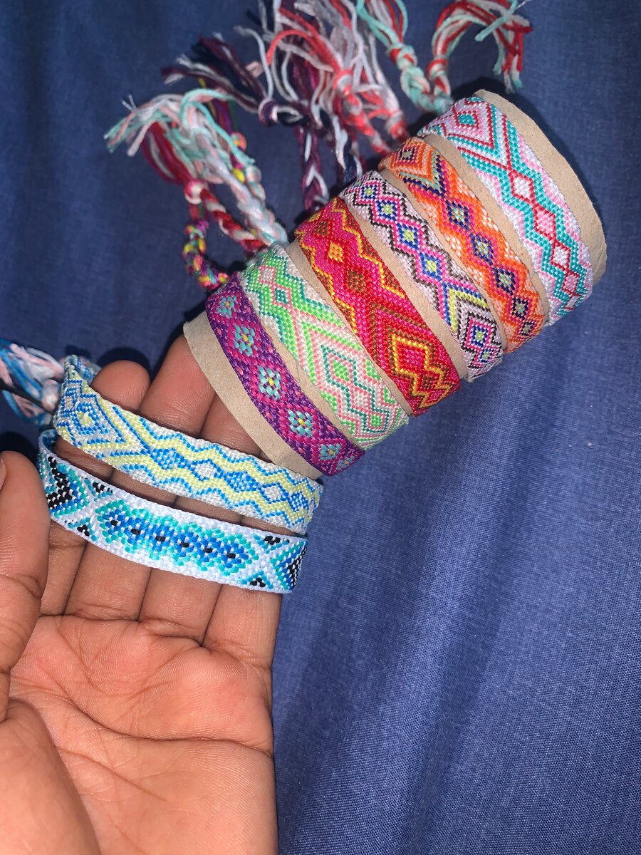 Bracelets tissés bohèmes