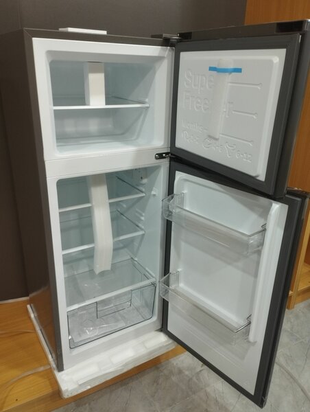 TCL double door refrigerator 118 liters