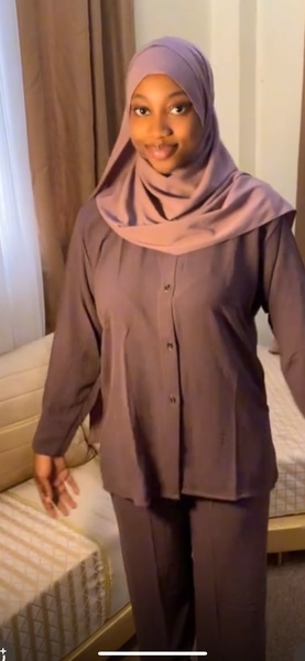 Ensemble deux pièce coton 100