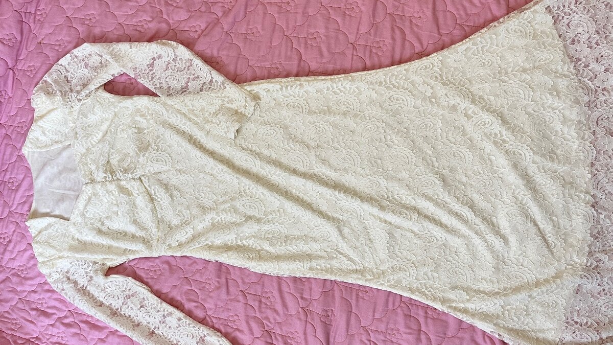 Платье белый