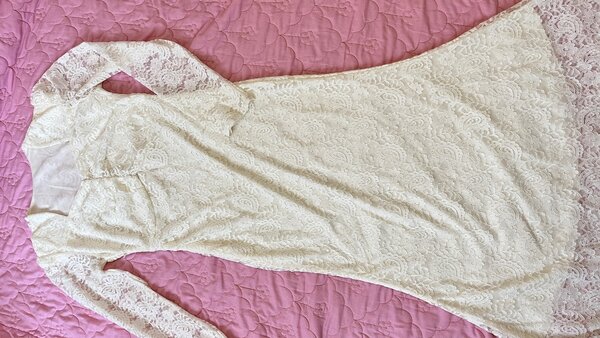 Платье белый