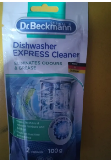 Dishwasher express cleaner