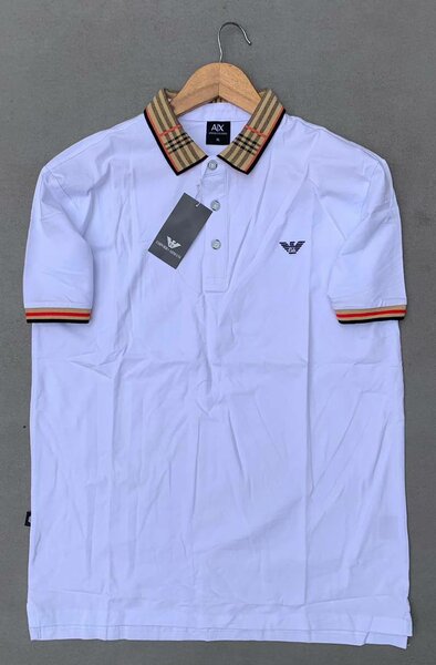 Polo blanc homme élégant