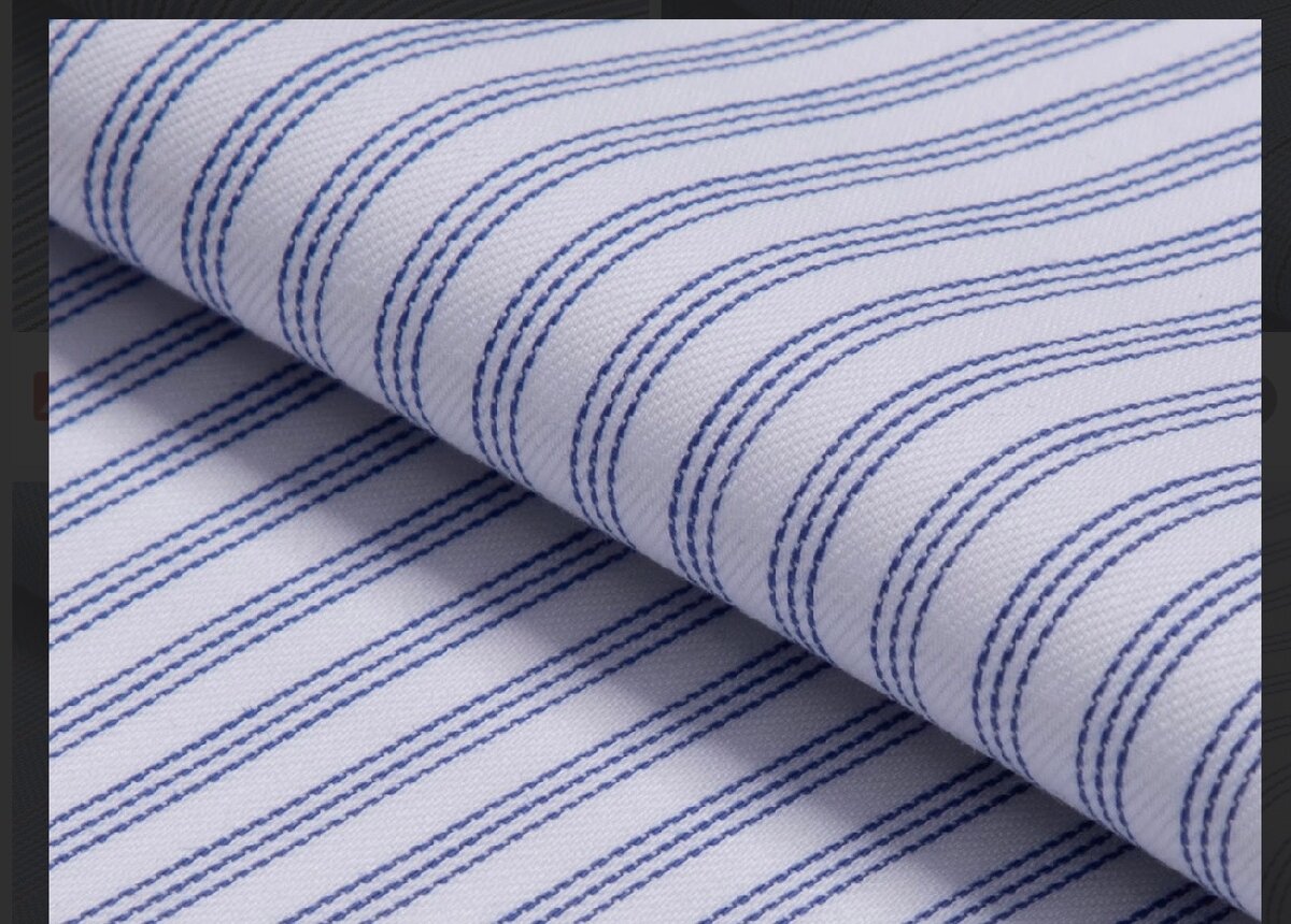 Tissu à rayures élégant