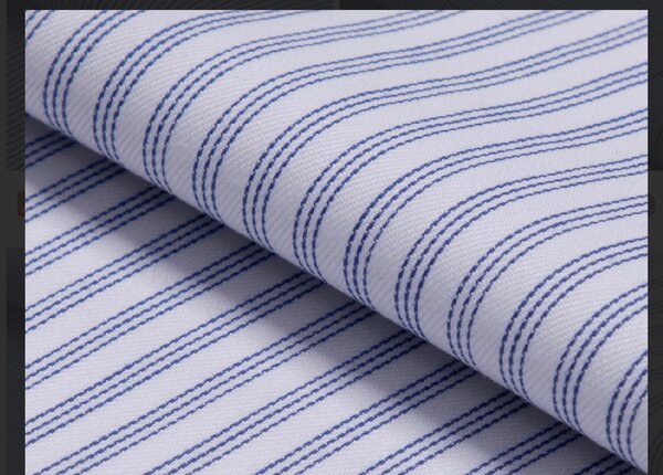 Tissu à rayures élégant