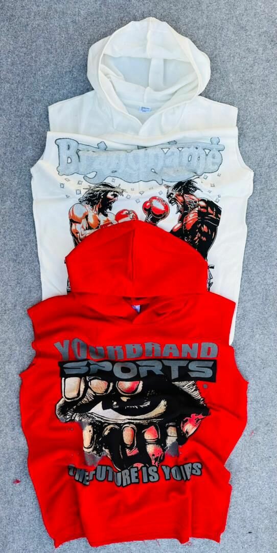 Débardeurs à capuche stylés