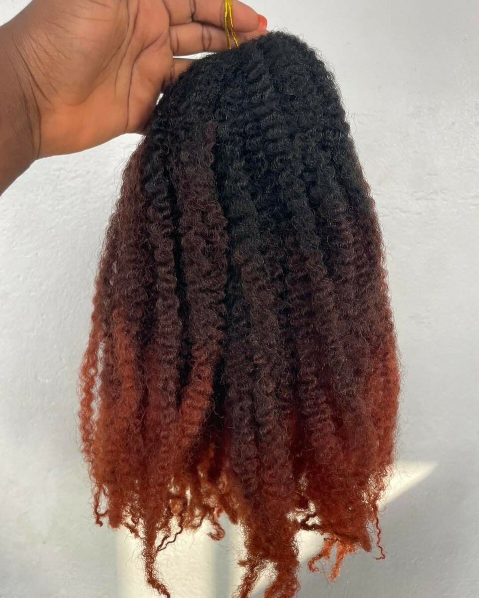 Extensions pour cheveux crépus