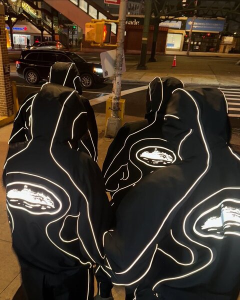 Veste coupe-vent réfléchissante