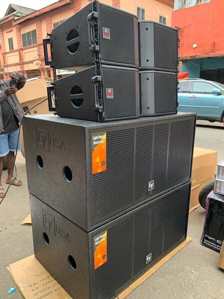 EV bass & line arrays