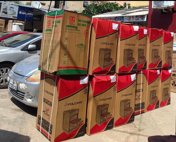 Volcano stove with oven