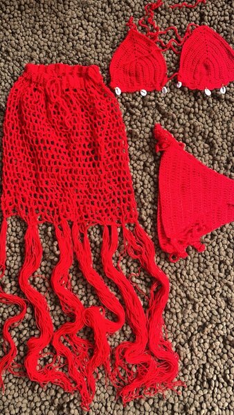 Vêtements au  crochet