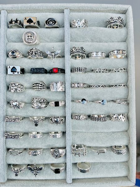 Bagues en acier inoxydable