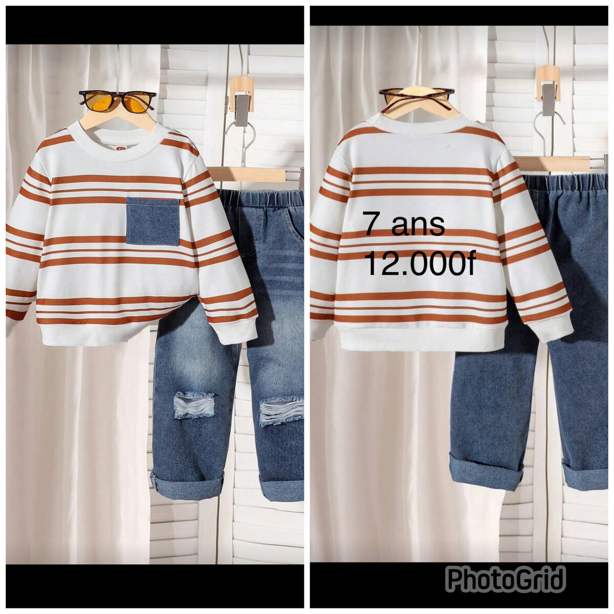 Lot de vêtements enfants