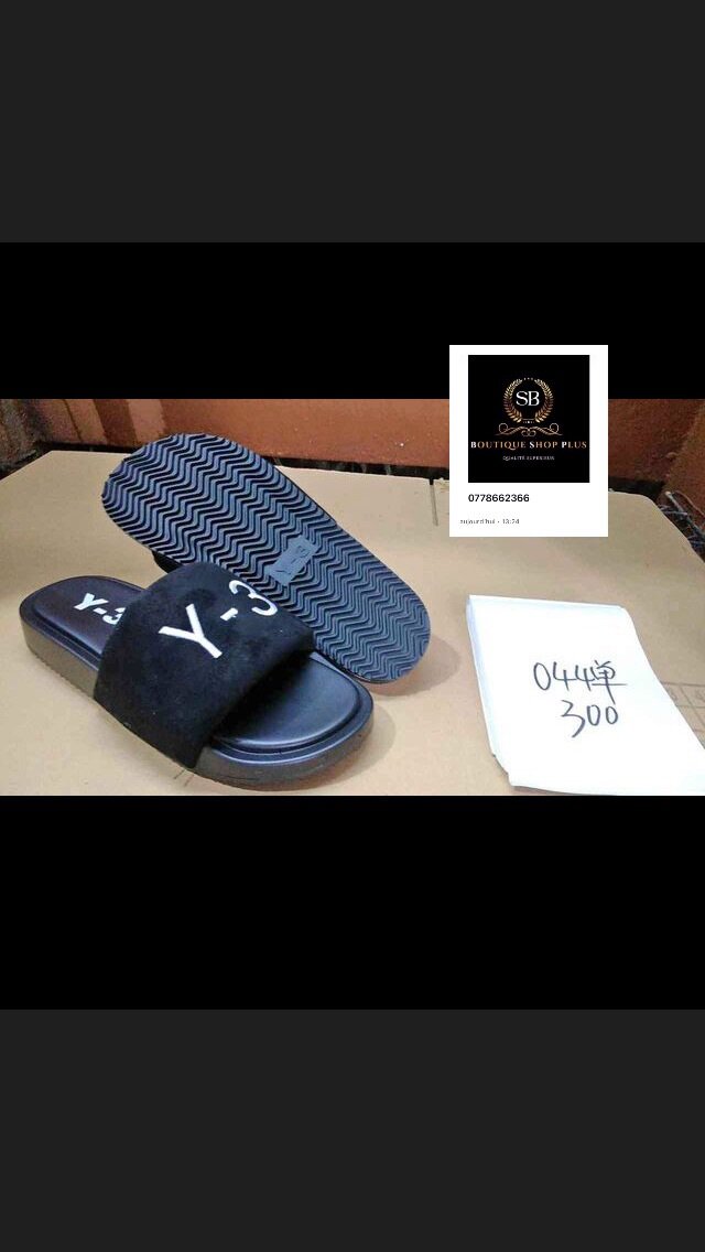 Sandales Y3 authentique semelle en gomme