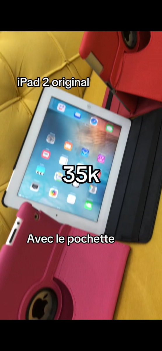 iPad 2 avec pochette