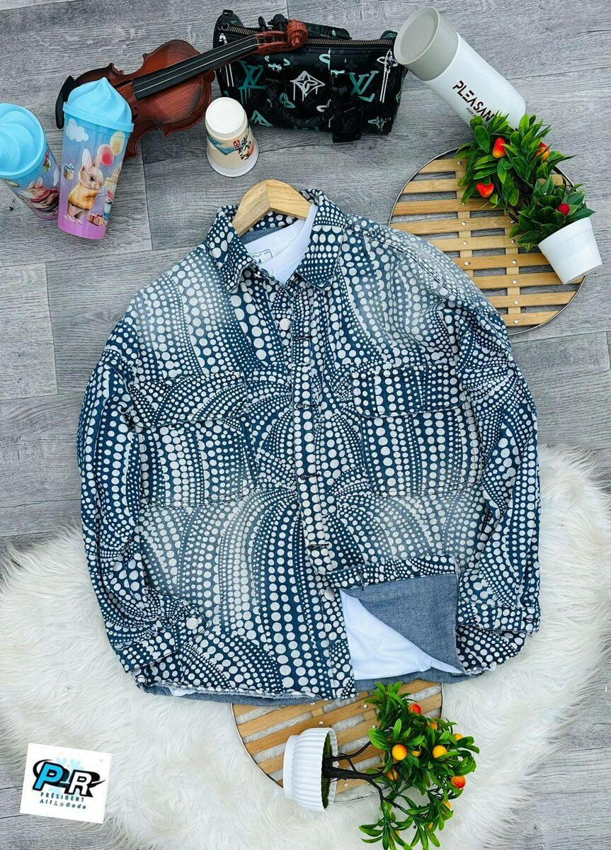 Chemise ethnique décontractée