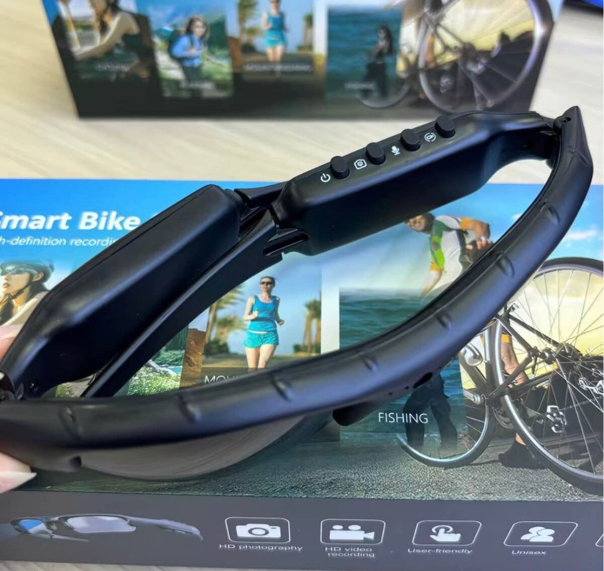 Smart Bike Glasses - Lunettes de Vélo Intelligentes