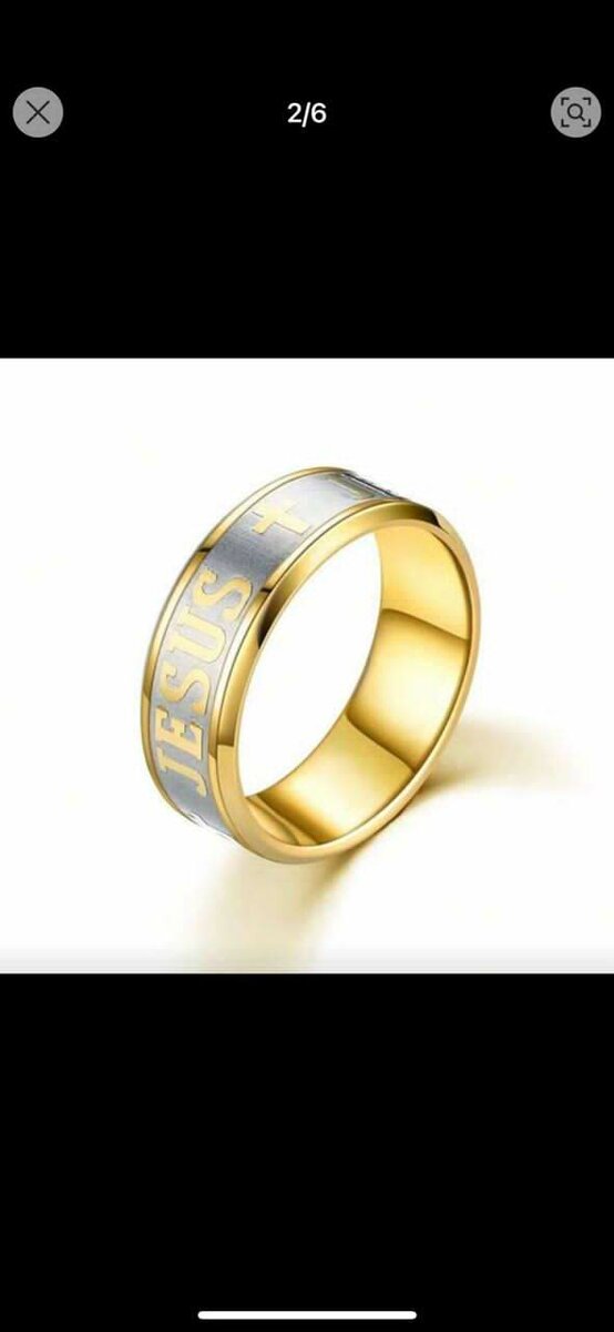 Bague Anneau "Jésus"