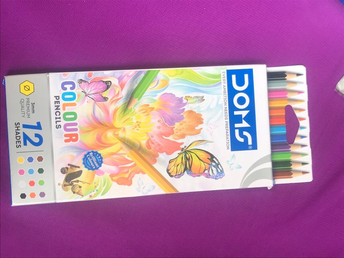 Crayons de couleur DOMS 12