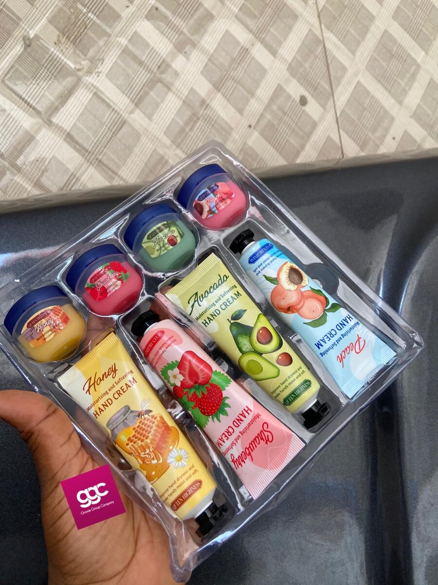 Set de crèmes mains parfumées