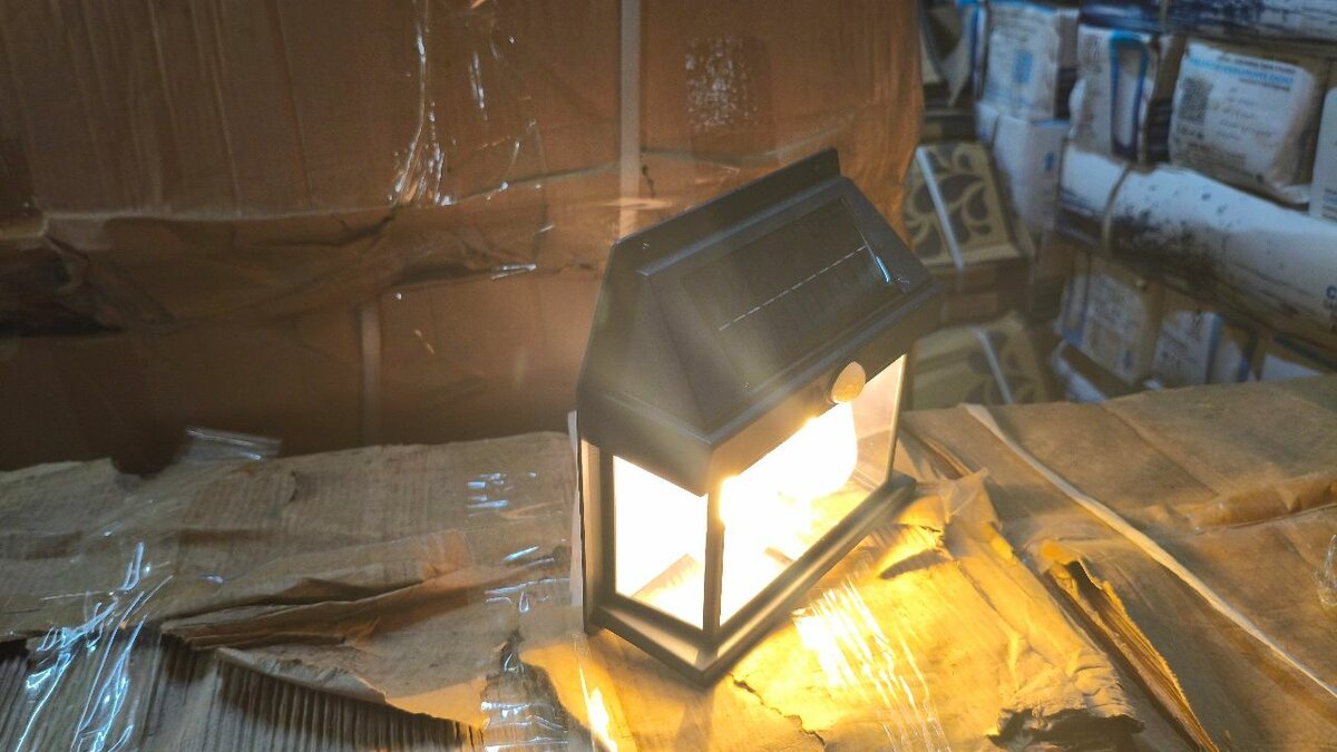 Wall light solar amazing