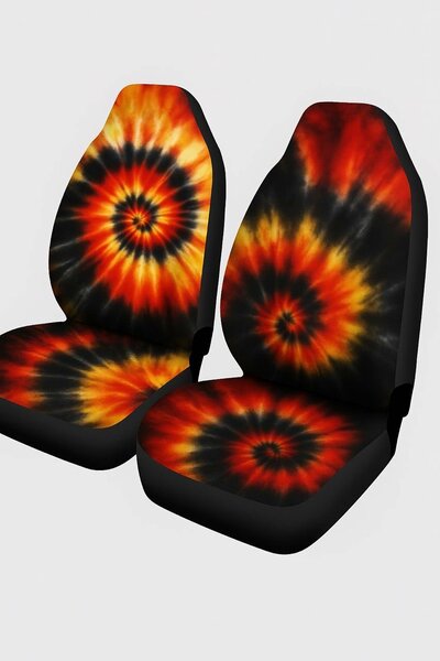 Tie-Dye Car Seat Covers