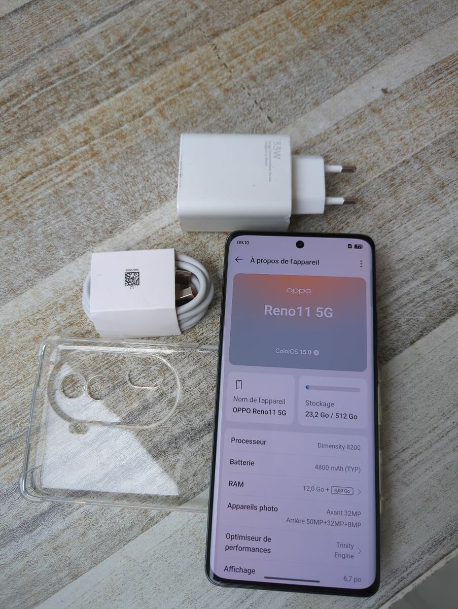 Smartphone OPPO Reno11 5G