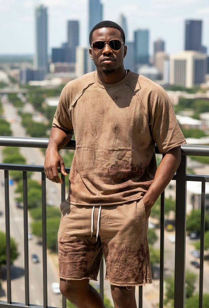 Ensemble de détente en coton