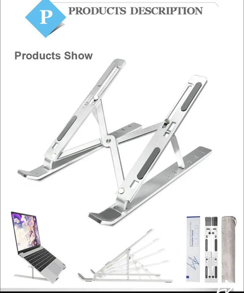 Support de Laptop Réglable Compact