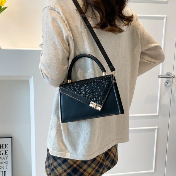 Sac à main élégant noir