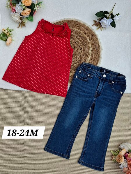 Ensemble Bébé Chic Rouge