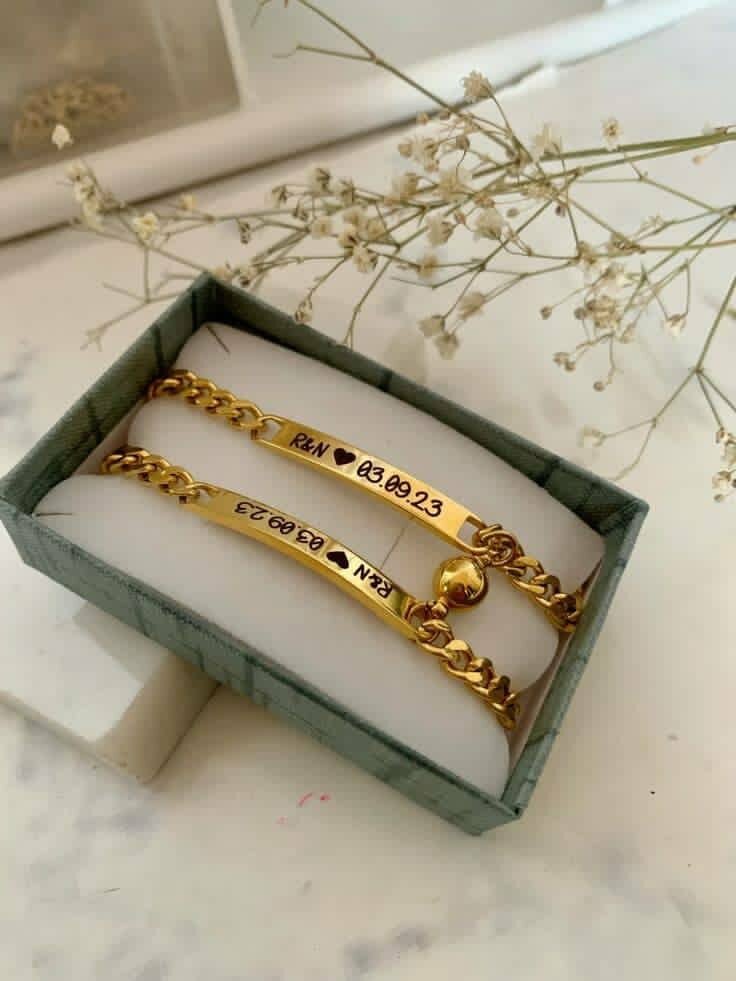 Bracelet et chaine personnalisée