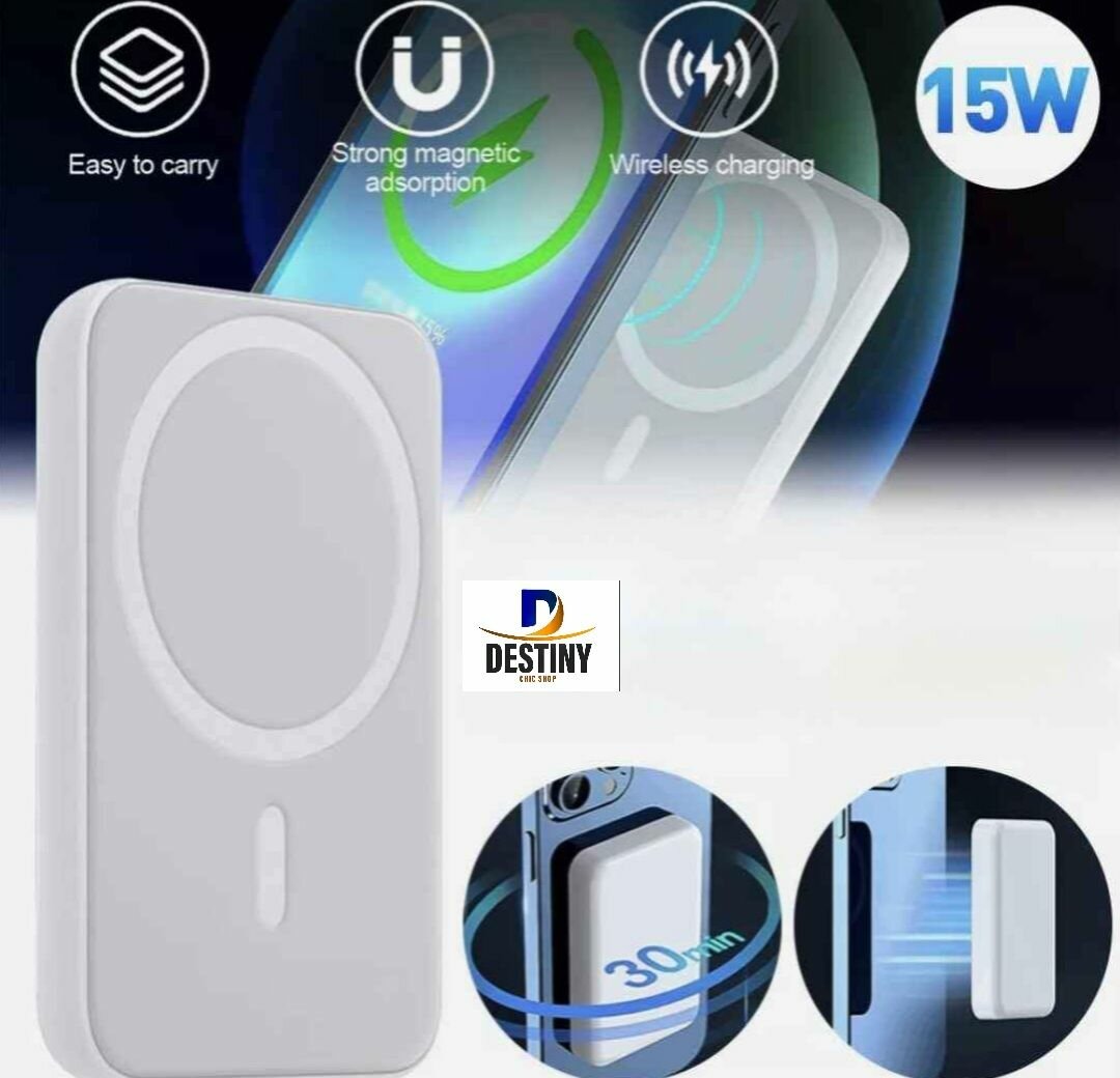 Power bank magsafe très pratique et original