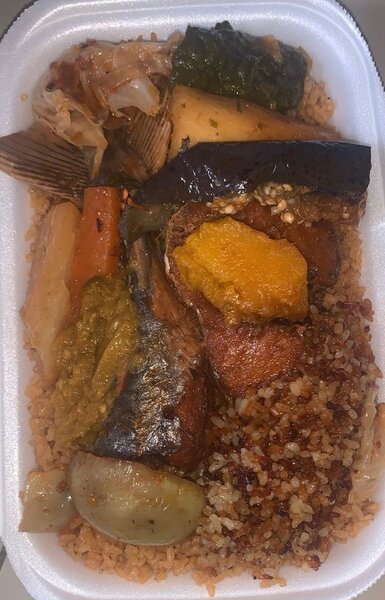 Tchêp rouge au poisson thon