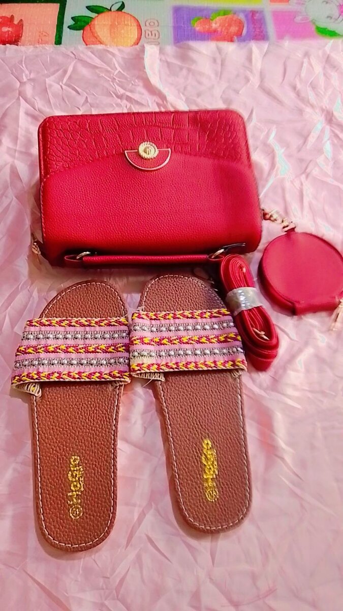 Ensemble sac et sandales tendance