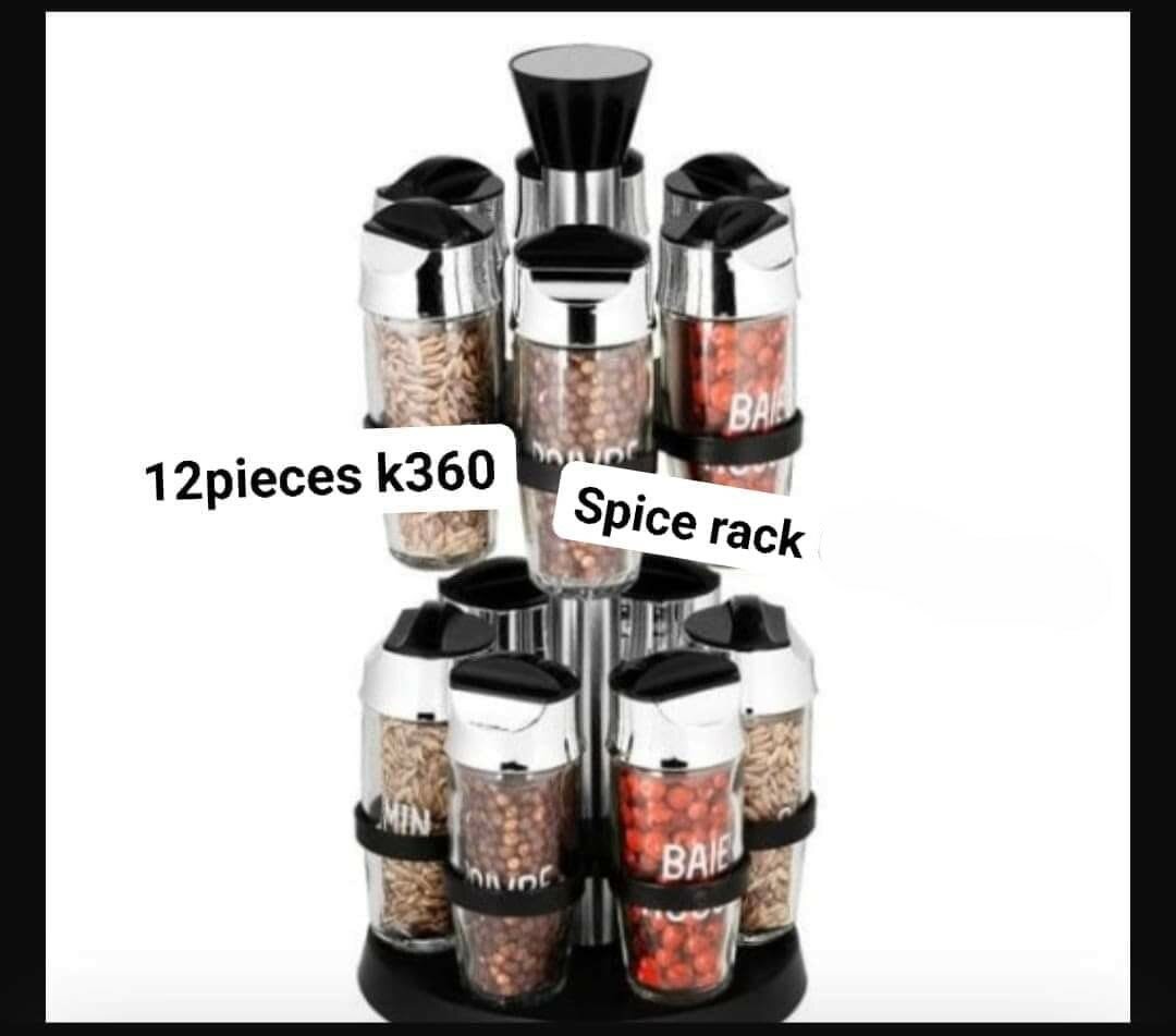 12pcs spice rack