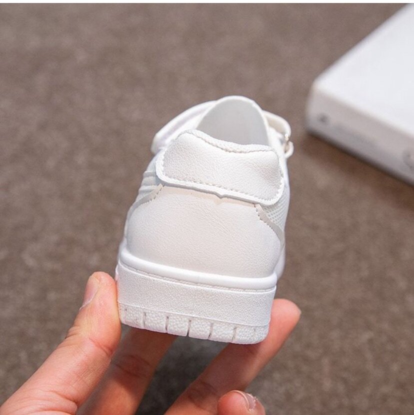 Children's Casual Sneakers Unisex Running Shoes - White