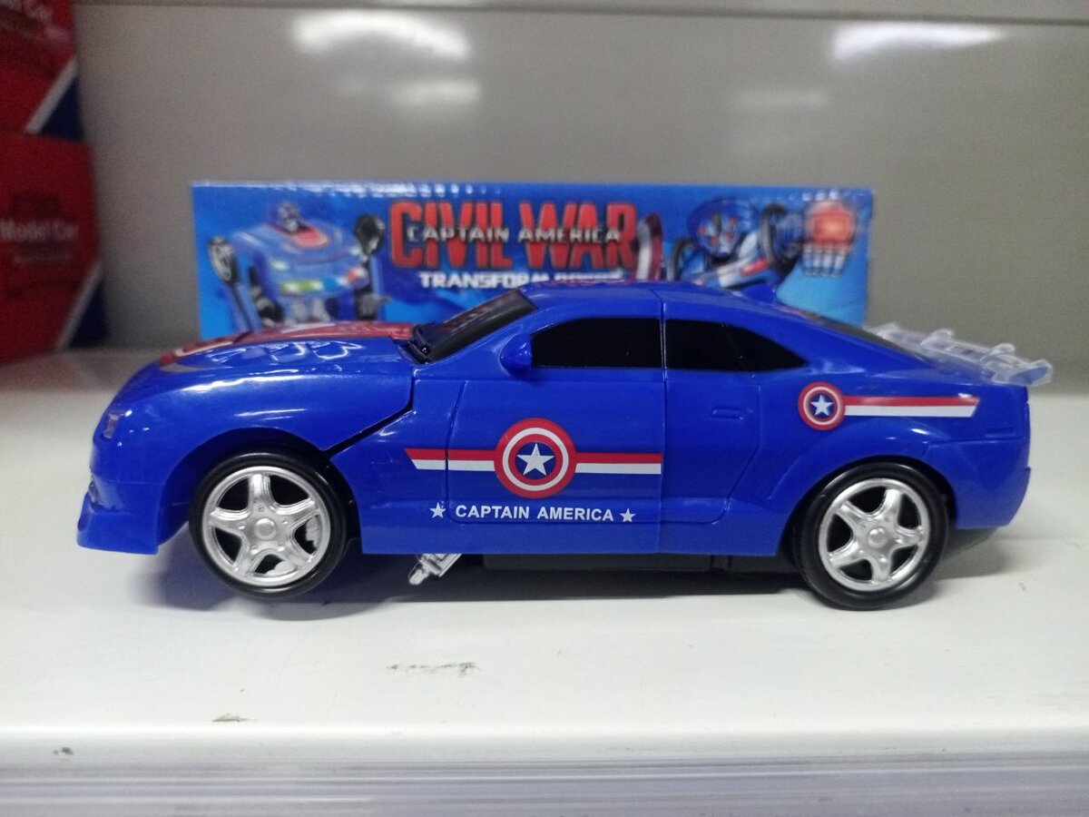 Voiture Transformable Super-héros