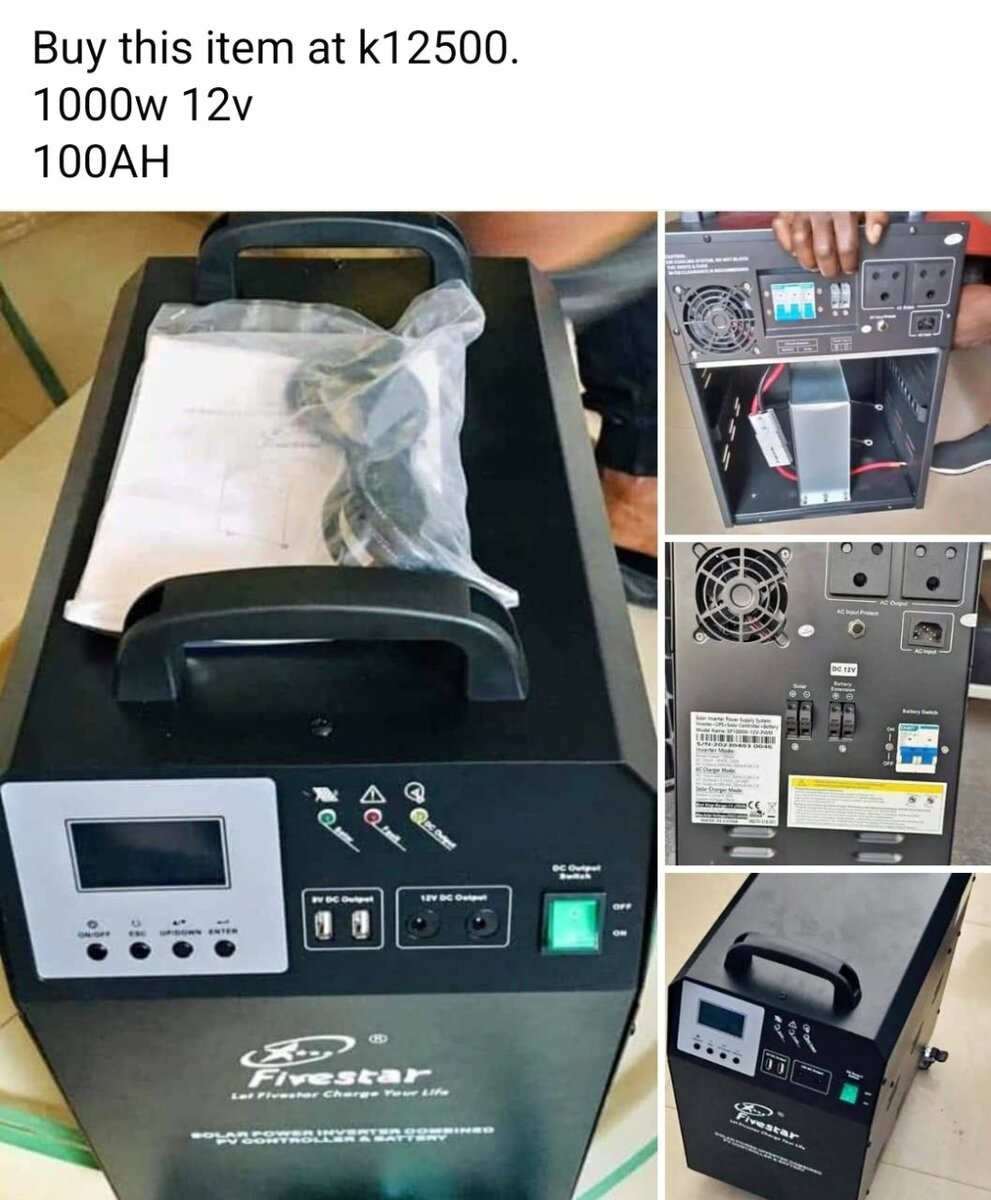 Power Station and a solar panel