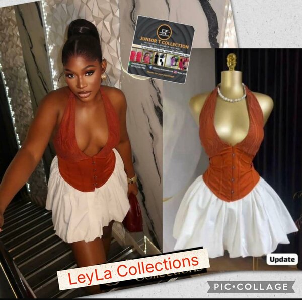 Robe Bustier Évasée Femme