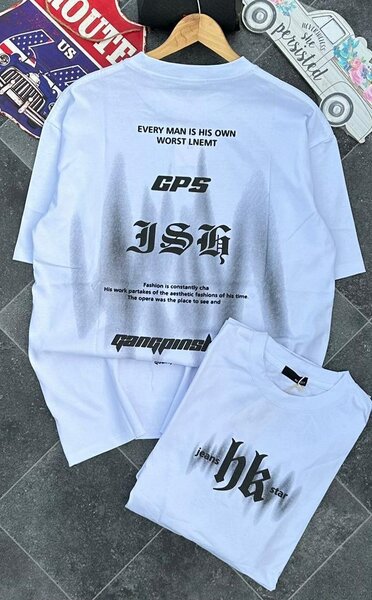 T-shirt graphique unisexe tendance