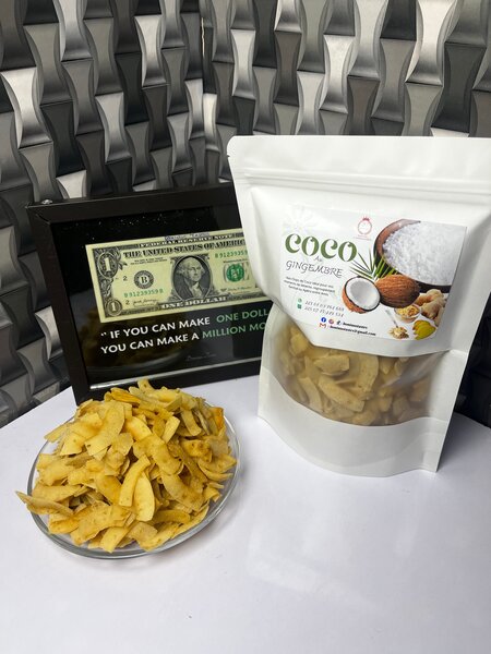 Chips de Coco Gingembre